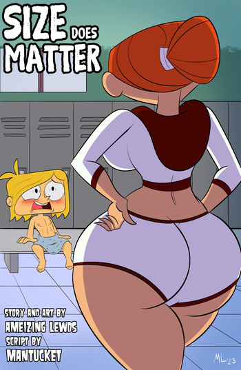 [Ameizing Lewds] Size does matter + Extras (Robotboy)